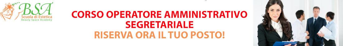 Corso Operatore Amministrativo-Segretariale (300 ore)